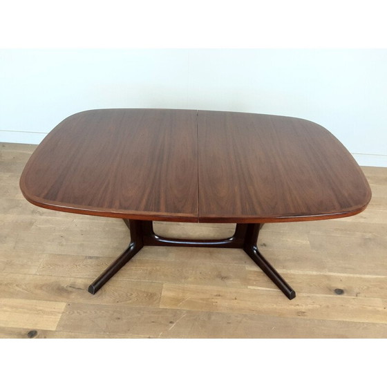 Image 1 of Mid century palissander uitschuifbare eettafel door Niels Koefoed Hornslet