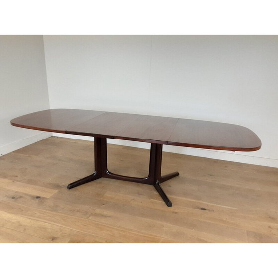 Image 1 of Mid century palissander uitschuifbare eettafel door Niels Koefoed Hornslet