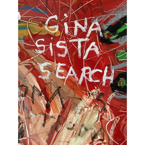 Vintage schilderij "Gina en Loma" door Kokian