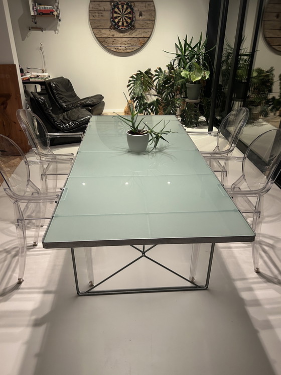 Image 1 of Ikea Moment Glas Tafel