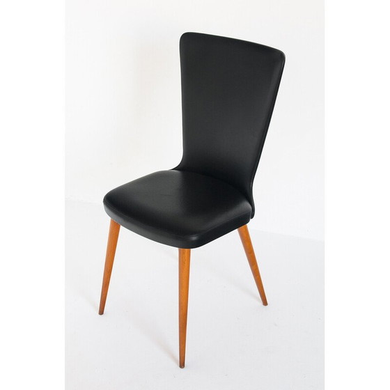Image 1 of Set van 6 vintage stoelen, Frankrijk 1960