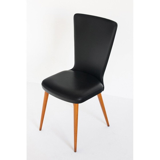 Image 1 of Set van 6 vintage stoelen, Frankrijk 1960