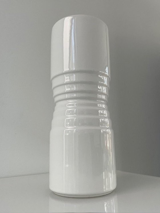 Image 1 of Moderne Vintage Cilindrische Vaas - Italian Design