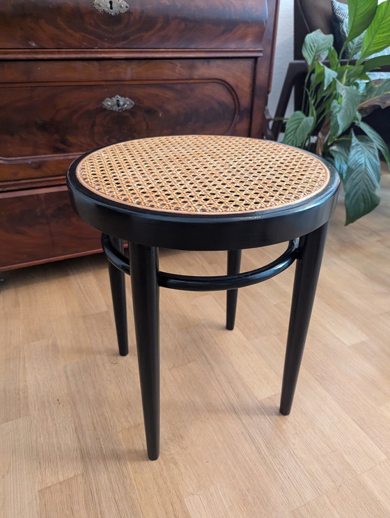 Image 1 of 2x Thonet Stoel En Kruk