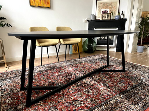 Kas20 - Handgemaakte Ovale Design Tafel