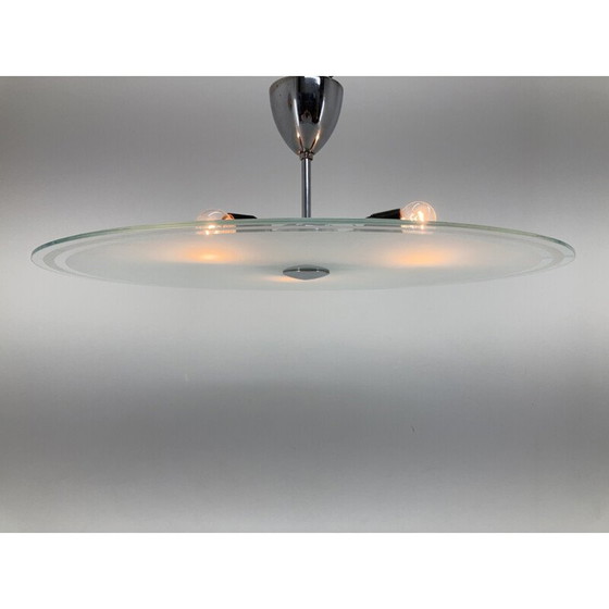 Image 1 of Vintage Art Deco hanglamp, Tsjecho-Slowakije 1930