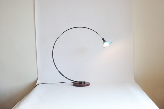 Image 1 of Optelma postmoderne boogvormige bureaulamp, Zwitserland 1980S