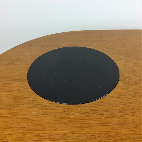 Image 1 of Vintage massief eiken salontafel, 1950