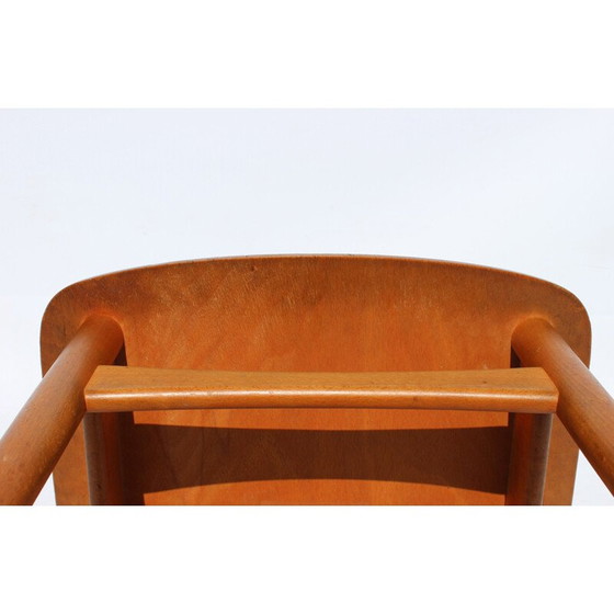 Image 1 of Set van 6 vintage eetkamerstoelen in teakhout van Borge Mogensen 1960