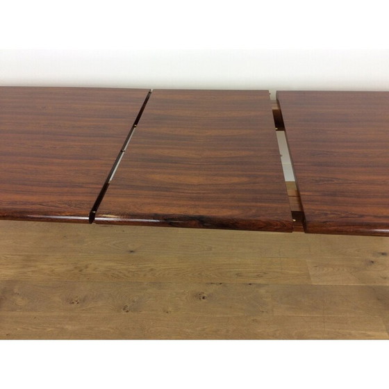 Image 1 of Vintage eettafel in palissander - jaren 1960