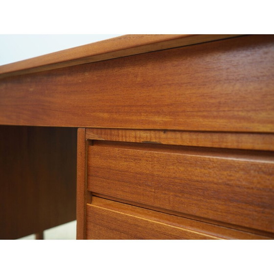 Image 1 of Vintage teakhouten bureau, Denemarken 1970