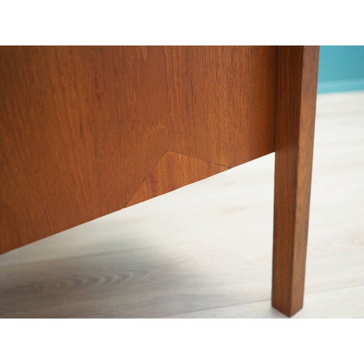 Vintage teakhouten bureau, Denemarken 1970