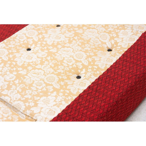 Image 1 of Paar vintage inklapbare fauteuils van Dřevotvar Pardubice, Tsjecho-Slowakije 1980