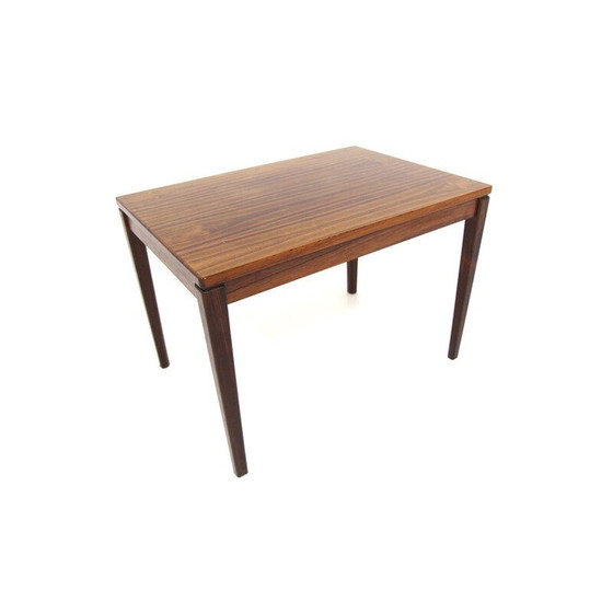 Image 1 of Scandinavisch bijzettafeltje van rozenhout, Zweden 1960