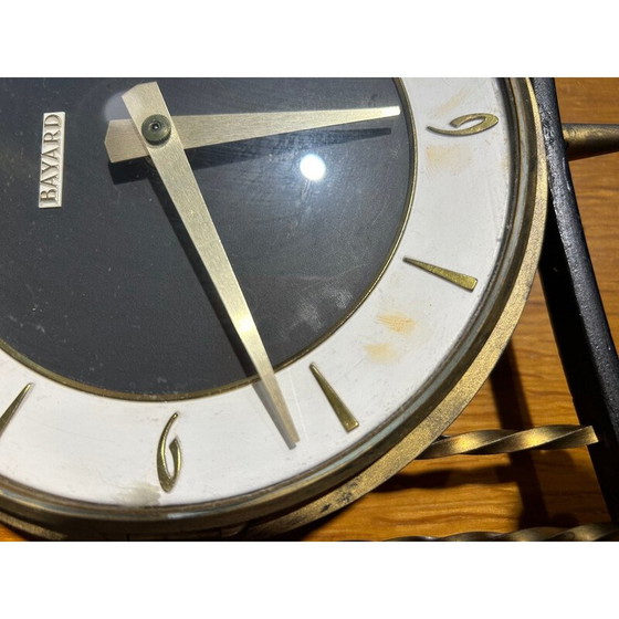 Image 1 of Vintage messing klok voor Bayard, 1950