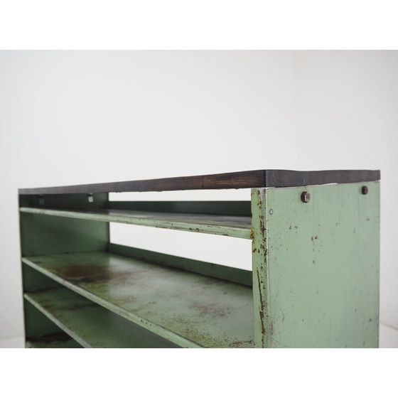 Image 1 of Vintage industriële lage planken, 1960