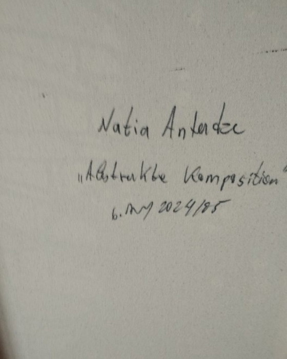 Image 1 of Natia Antadze Abstracte compositie Xl