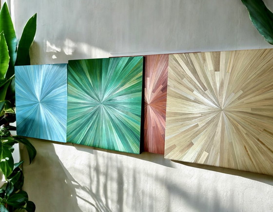 Image 1 of Inlegwerk van stro