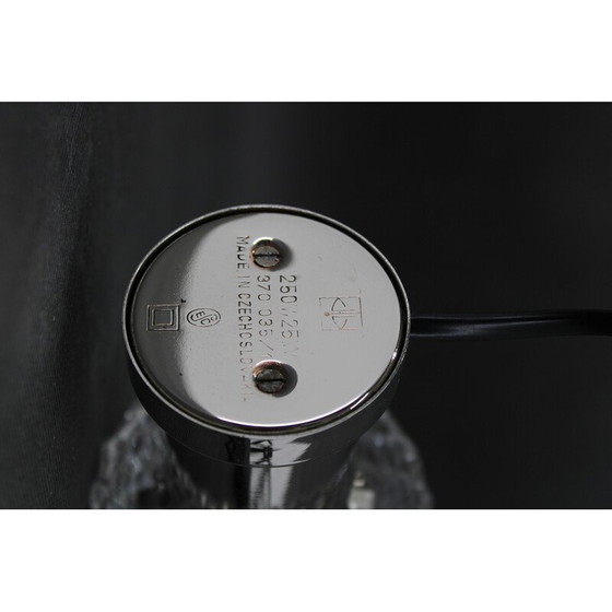 Image 1 of Vintage glazen tafellamp van Kamenicky Senov, Tsjecho-Slowakije 1970