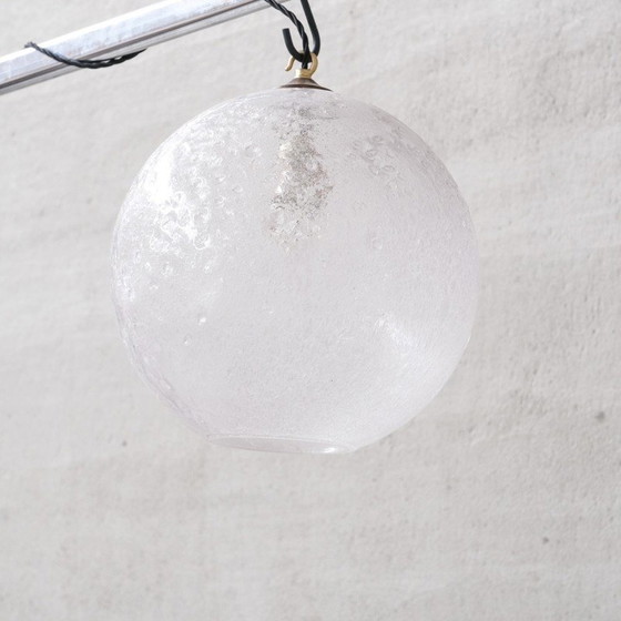 Image 1 of Vintage Murano glazen hanglampen, Italië 1960