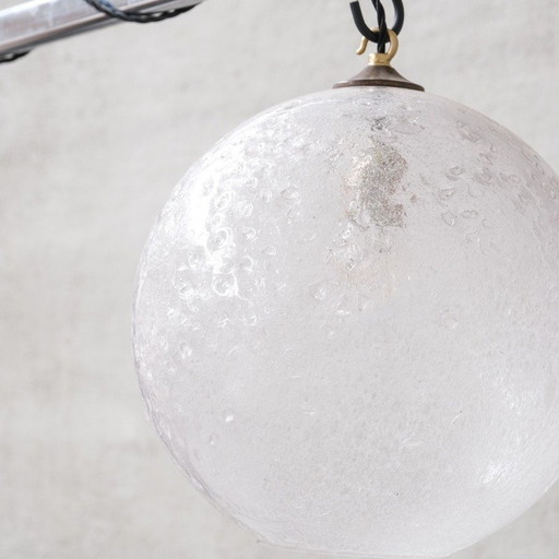 Vintage Murano glazen hanglampen, Italië 1960