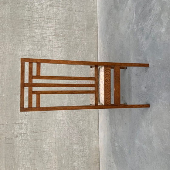 Image 1 of Set van 4 vintage Haagse School Art Deco stoelen door Cornelis Van Der Sluys, Nederland jaren 1930