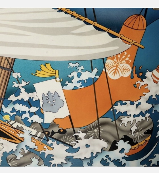 Image 1 of Hokusai, Unieke Glow In The Dark-koffietafel (1985)