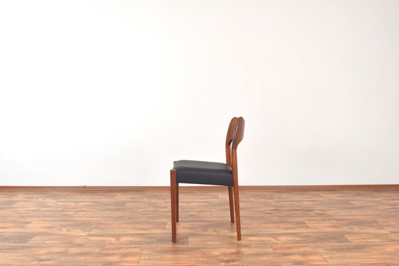 Image 1 of Mid Century Teakhouten Eetkamerstoelen Door Arne Hovmand-Olsen Voor Mogens Kold, 1960S, Set Van 4