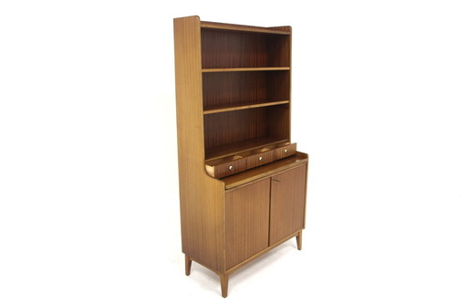 Scandinavisch mahoniehouten bureau, Denemarken, 1950