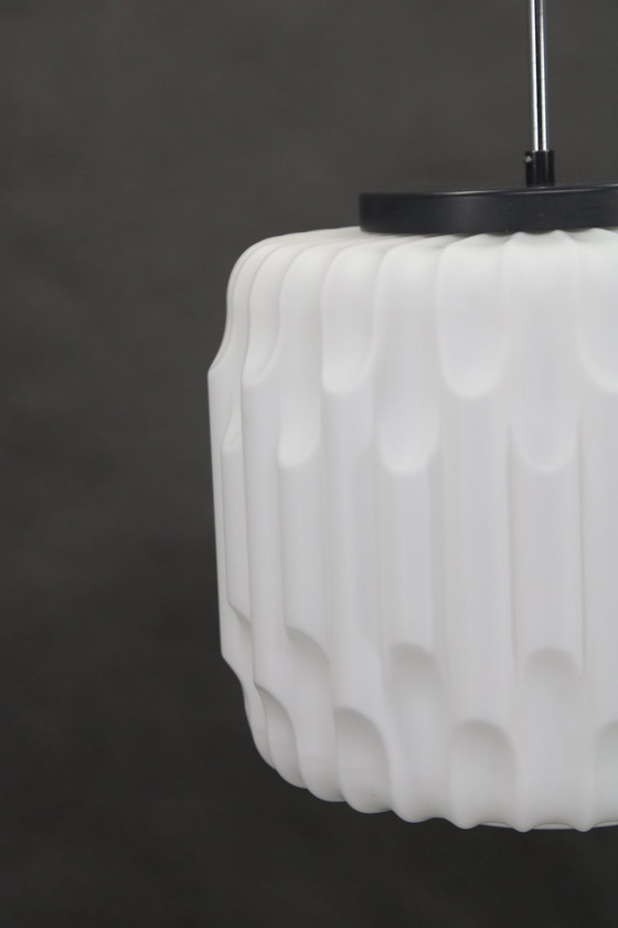 Image 1 of Glazen hanglamp 1970S, Tsjecho-Slowakije