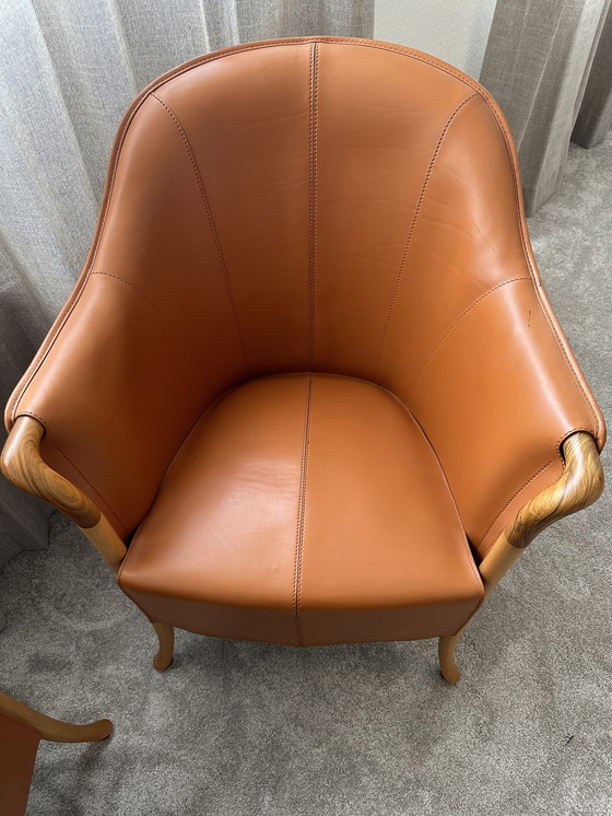 Image 1 of 2x Giorgetti Progetti fauteuils