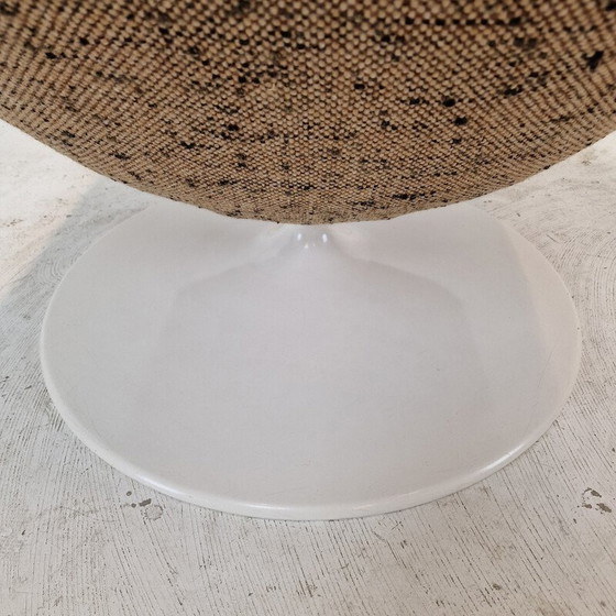 Image 1 of Vintage F518 fauteuil in hout en metaal van Geoffrey Harcourt voor Artifort, 1970