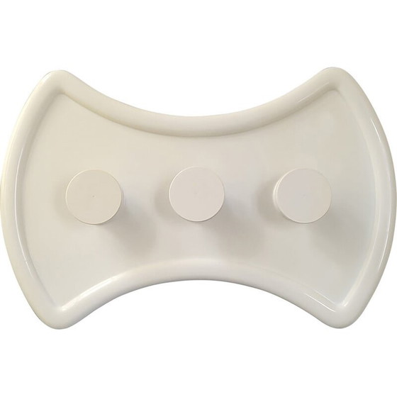 Image 1 of Vintage wandkapstok van voorgevormd plastic, 1970