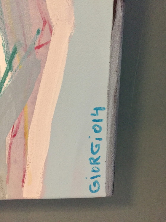 Image 1 of Schilderij ”Obob ” Giorgi Shengelia