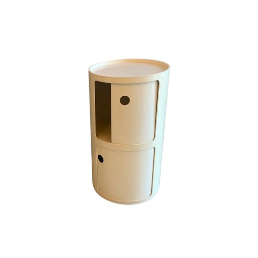 Vintage plastic opbergmeubel van Anna Castelli Ferrieri voor Kartell Componibili, 1970