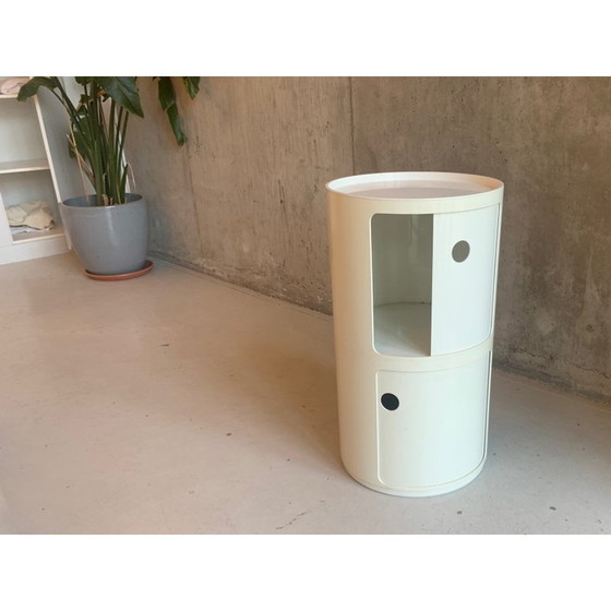 Image 1 of Vintage plastic opbergmeubel van Anna Castelli Ferrieri voor Kartell Componibili, 1970