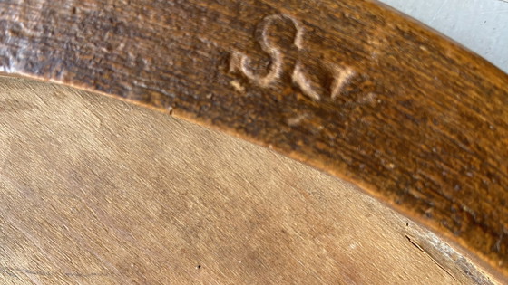 Image 1 of 2x antieke stoelen Thonet nr. 14 - Hoffmann