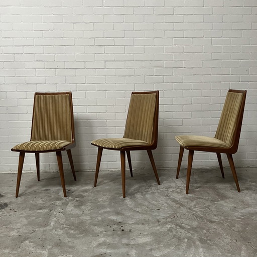 Vintage Dutch Design Stoelen, Set Van 6