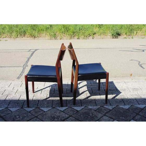 Image 1 of Paar vintage SSL stoelen van Lubke 1960