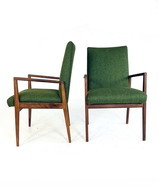 2X Gerestaureerde Fauteuil