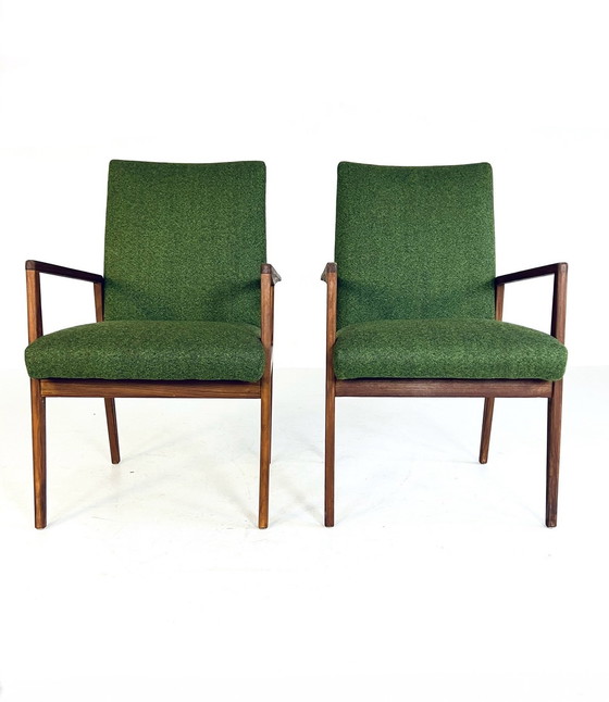 Image 1 of 2X Gerestaureerde Fauteuil