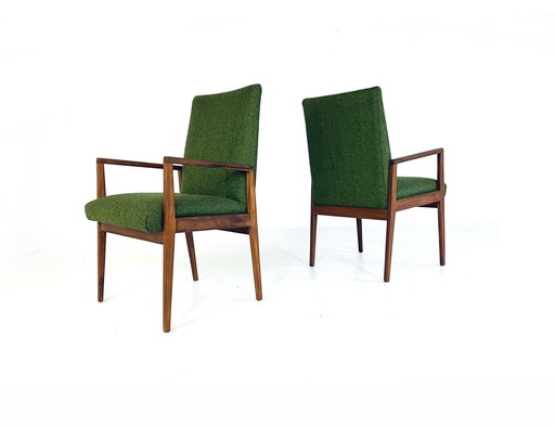 2X Gerestaureerde Fauteuil