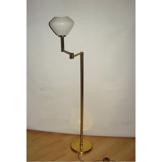 Image 1 of Vintage messing vloerlamp, 1970