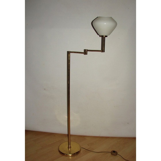 Image 1 of Vintage messing vloerlamp, 1970