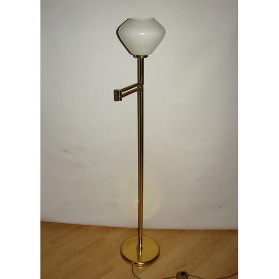 Image 1 of Vintage messing vloerlamp, 1970