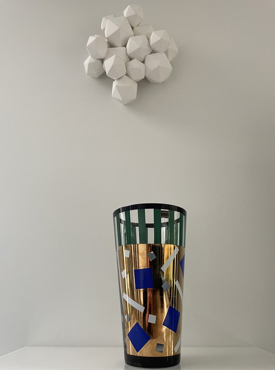 Image 1 of Saqqarah Vase By Nanae Umeda Egizia Production By Sottsass Associati 1995  