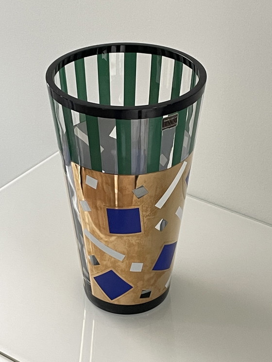 Image 1 of Saqqarah Vase By Nanae Umeda Egizia Production By Sottsass Associati 1995  