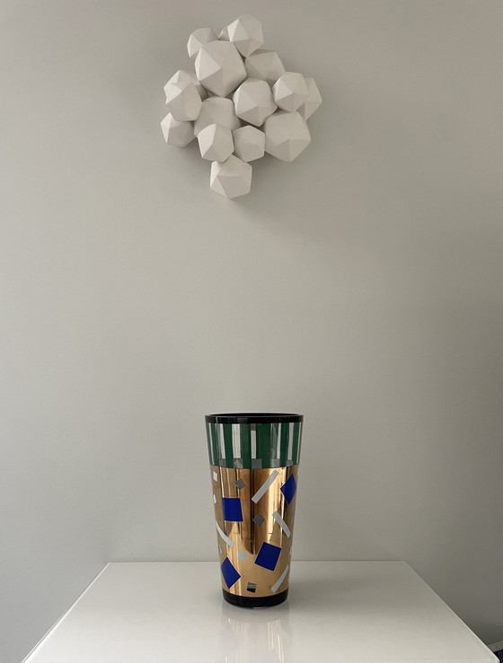 Image 1 of Saqqarah Vase By Nanae Umeda Egizia Production By Sottsass Associati 1995  