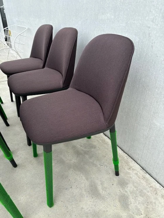 Image 1 of 6 X Vitra Softshell Side Chairs