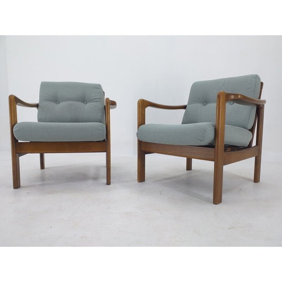 Image 1 of Paar vintage fauteuils van Knoll Antimott, Duitsland 1960